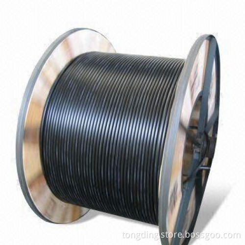 Fiber-optic Cable, Covered by Co-polymer Aluminum Tape and Armored by Steel Tape